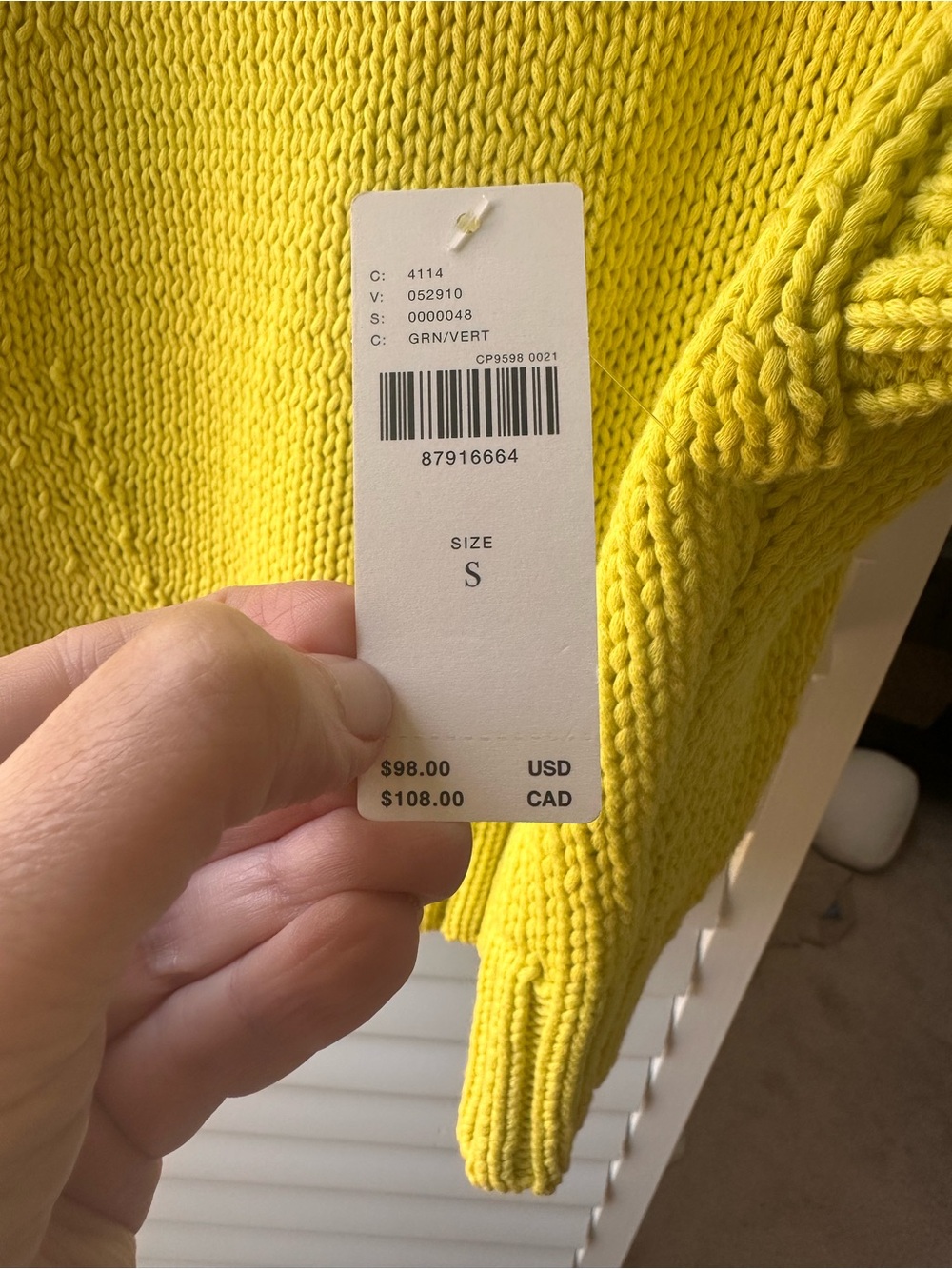 Anthropologie Knit Short-Sleeve Sweater - NWT - Picture 3 of 5
